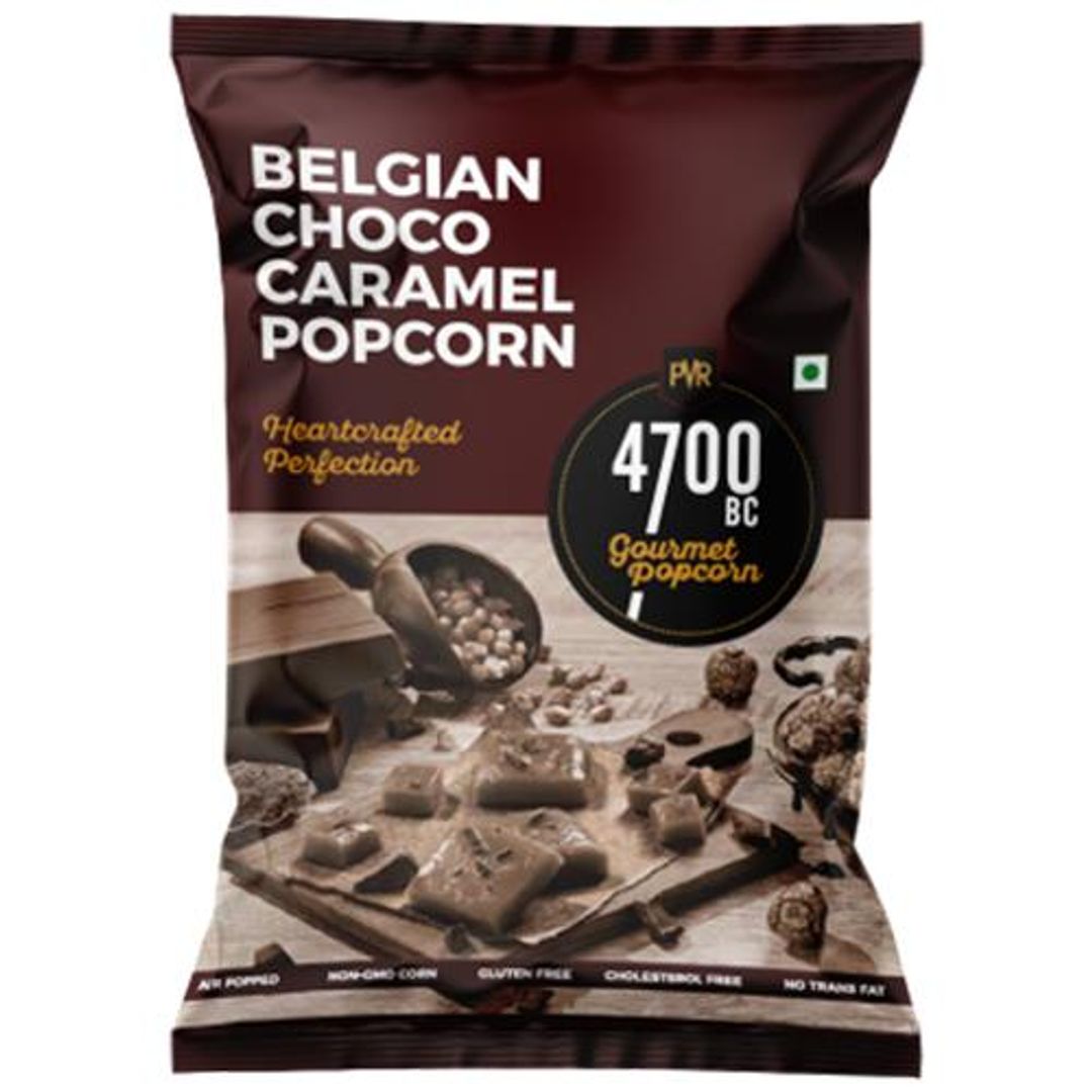 Belgian Choco Caramel Popcorn - Crunchy, Gluten Free