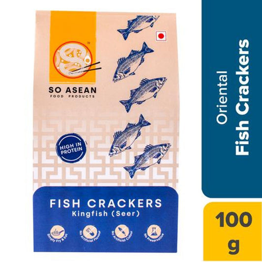 Oriental Fish Crackers - High In Protein