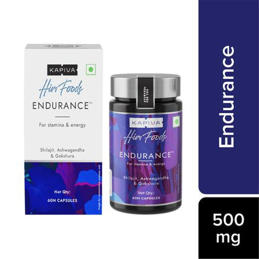 Himfoods Endurance For Stamina & Energy With Shilajit, Ashwagandha & Gokshura