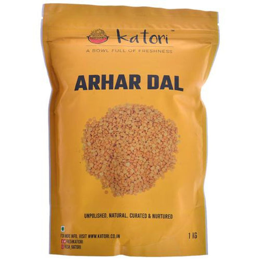 Natural Arhar Dal - Unpolished, Chemical Free, Sun Dried