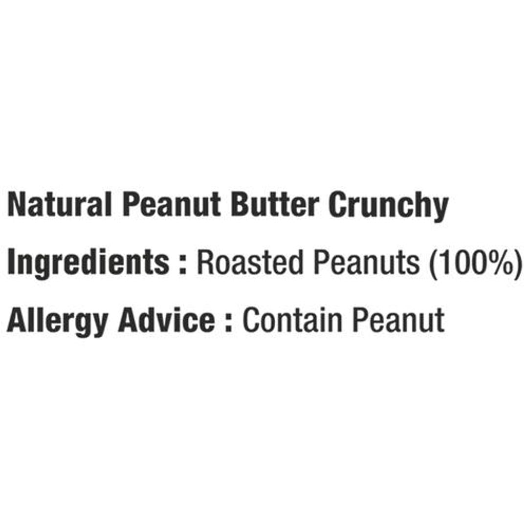 Classic Peanut Butter - Crunchy, Rich In Protein & Fibre