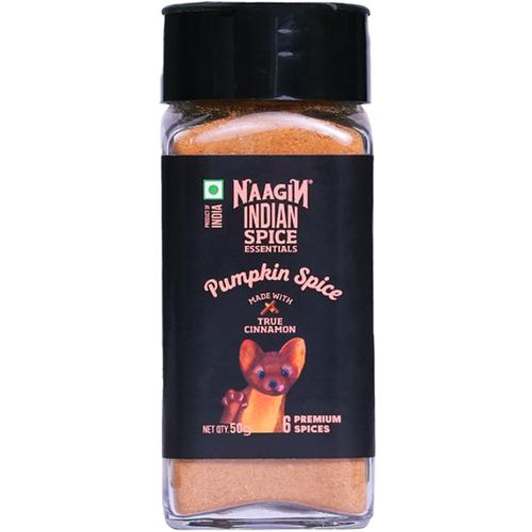 Indian Spice Essentials - Pumpkin Spice Mix, True Cinnamon, 6 Premium Spices