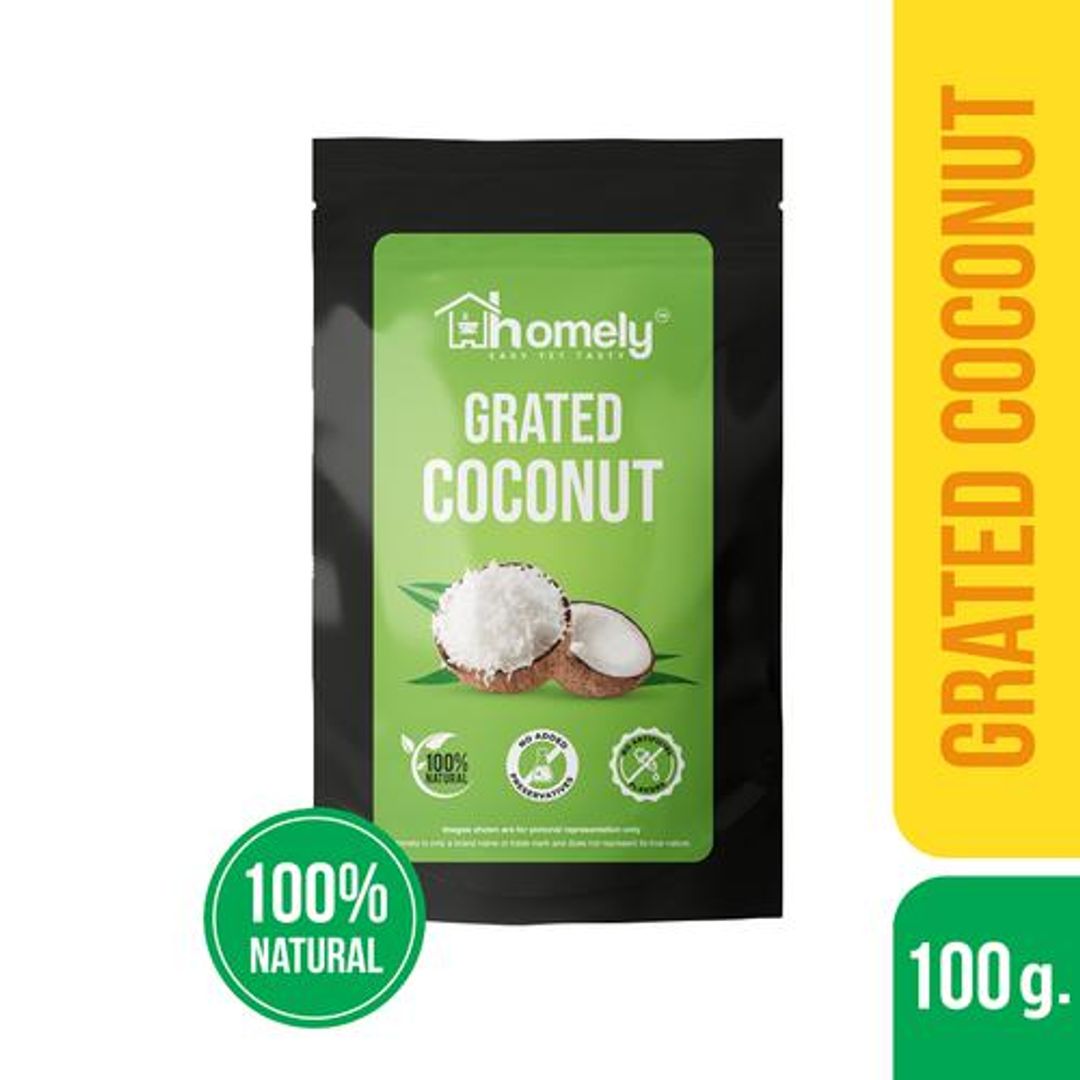 Grated Coconut - Ready To Use, 100% Natural, Retains Freshness & Nutrients