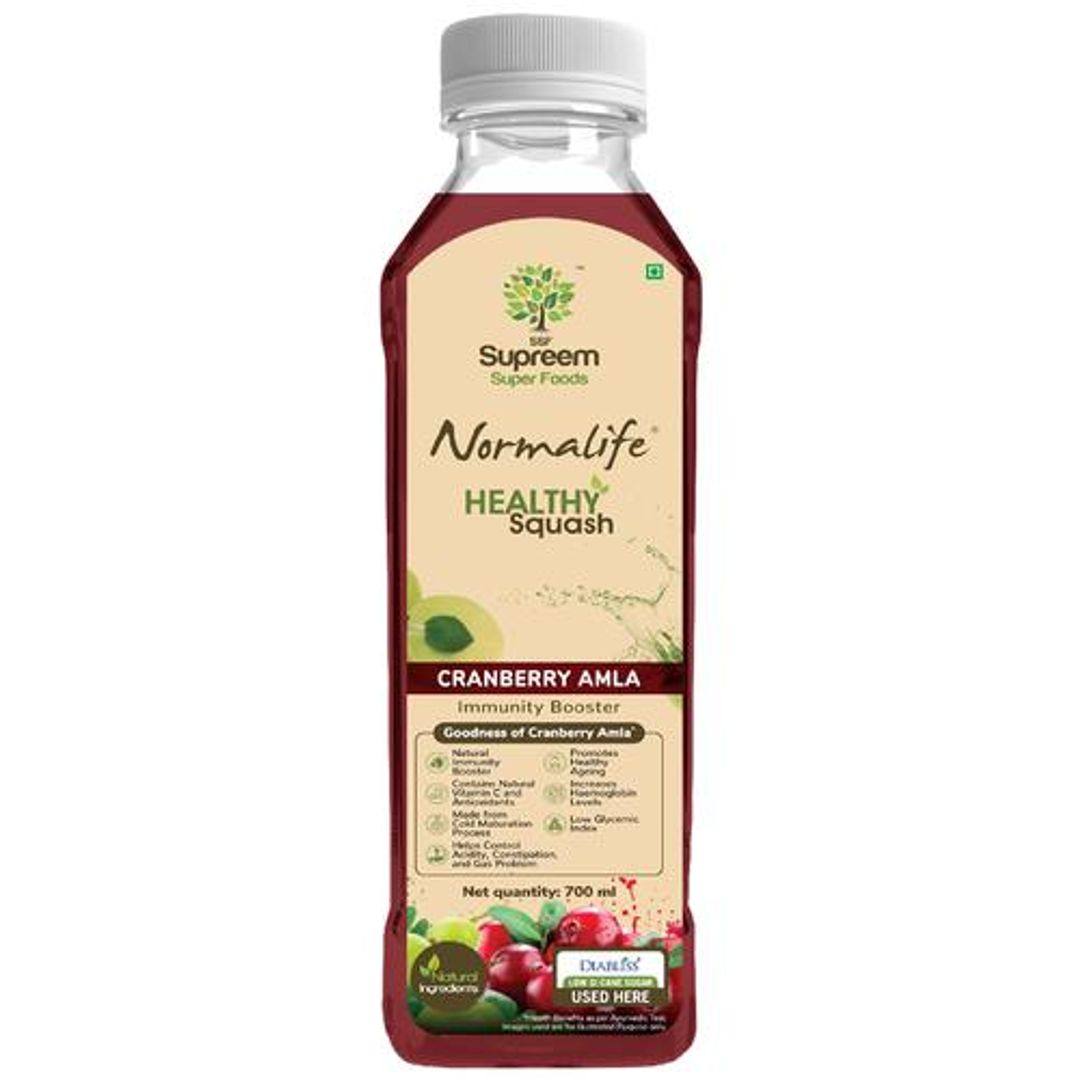 Normalife Healthy Squash - Cranberry Amla, Immunity Booster, Rich In Vitamin C