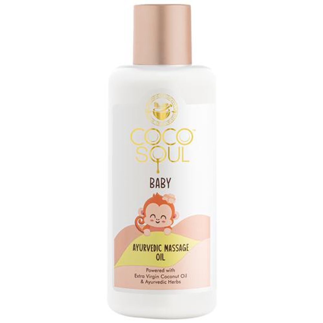 Baby Ayurvedic Massage Oil - With Extra Virgin Coconut Oil