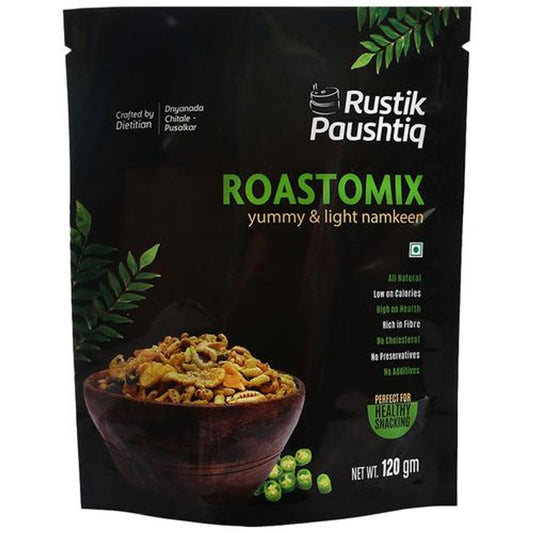 Roastomix - Yummy & Light Namkeen, Low On Calories, Rich In Fibre, No Preservatives & Additives