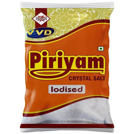 Piriyam Crystal Salt - Iodised, Rich In Minerals