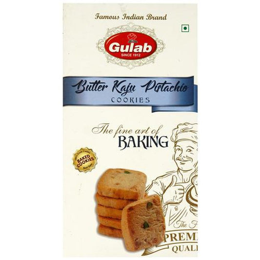 Butter Kaju Pistachio Cookies - Rich In Taste, Flavour, High In Iron & Calcium