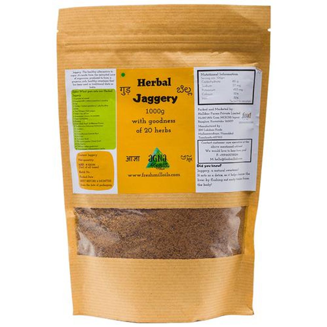 Herbal Jaggery - Rich Flavour