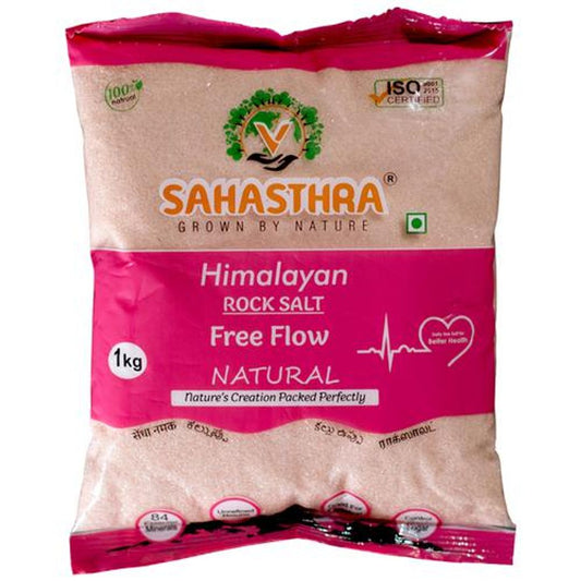 Himalayan Pink Salt Table Salt - Crystal, 100% Natural, Rich In Minerals