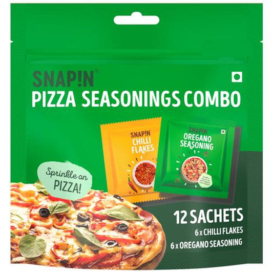 Pizza Seasoning Combo - Oregano & Chilli Flakes, Enhances Flavour