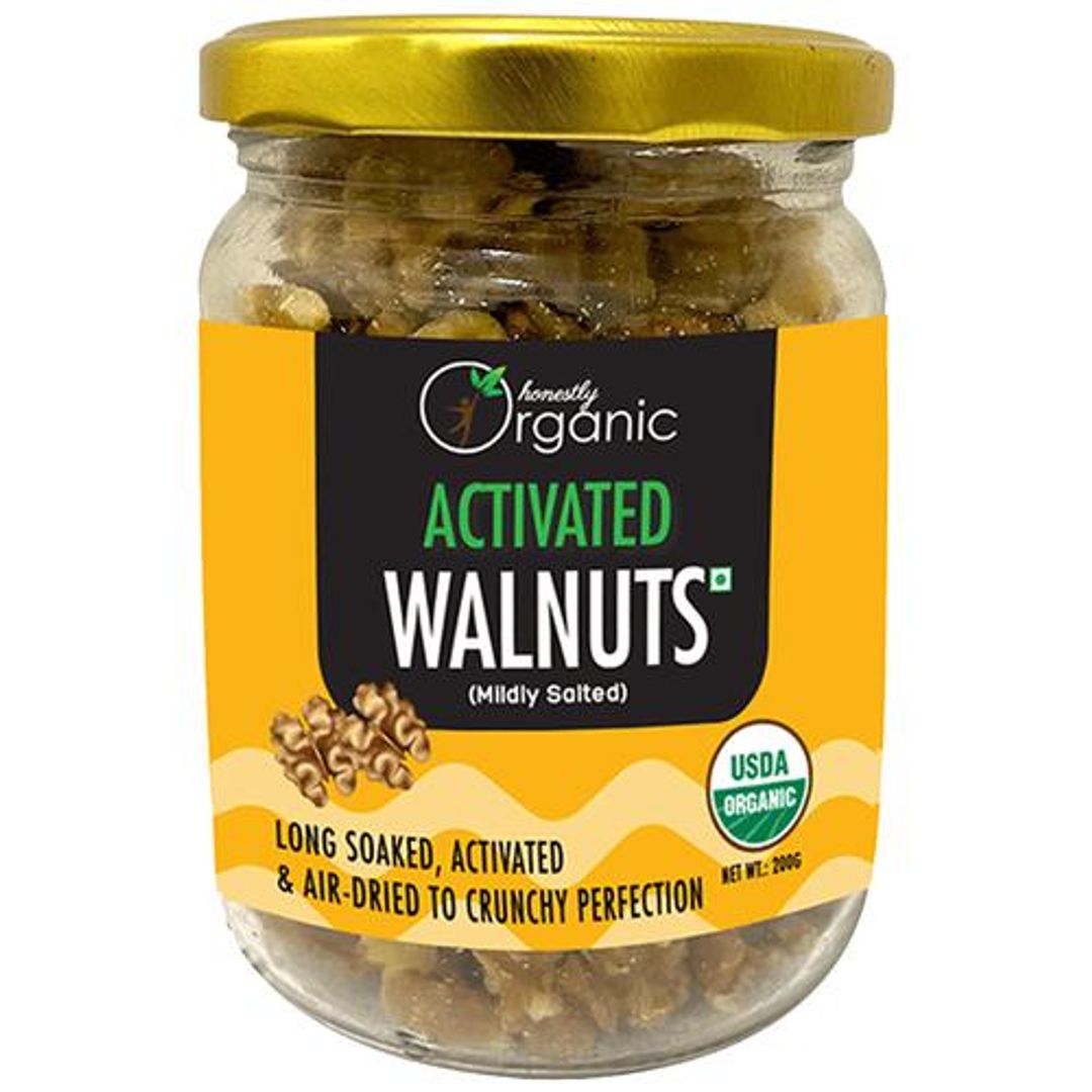 Activated Walnuts - Mildly Salted, Crunchy, Rich In Protein, Easy To Digest