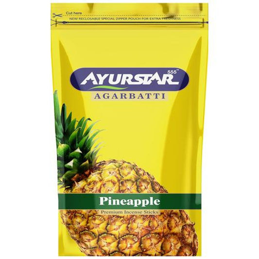 Incense Sticks Agarbatti - Pineapple, For Pooja & Pleasant Fragrance