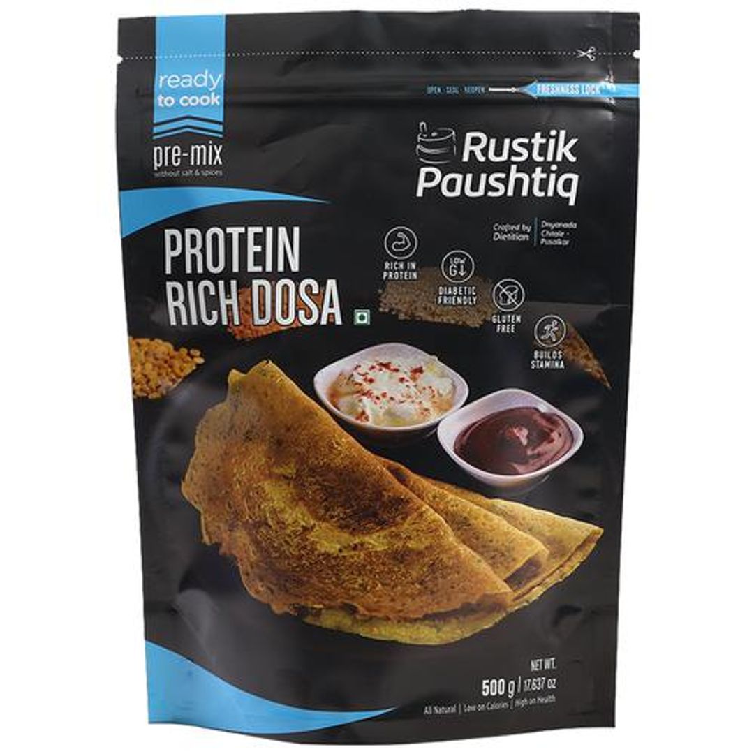 Protein Rich Dosa - Rich In Protein, Gluten Free & Diabetic Friendly