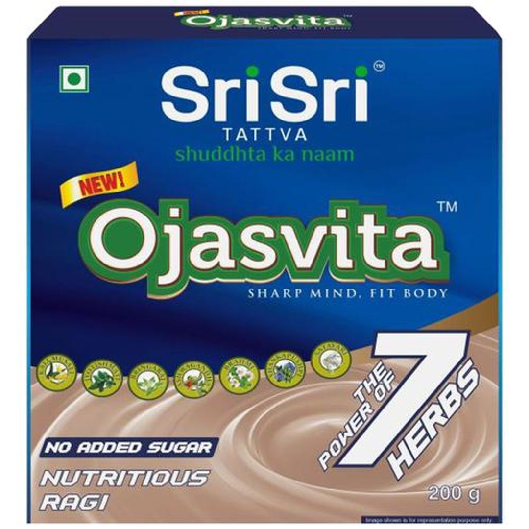 Ojasvita Ragi - With 7 Herbs, No Added Sugar, For Sharp Mind & Fit Body