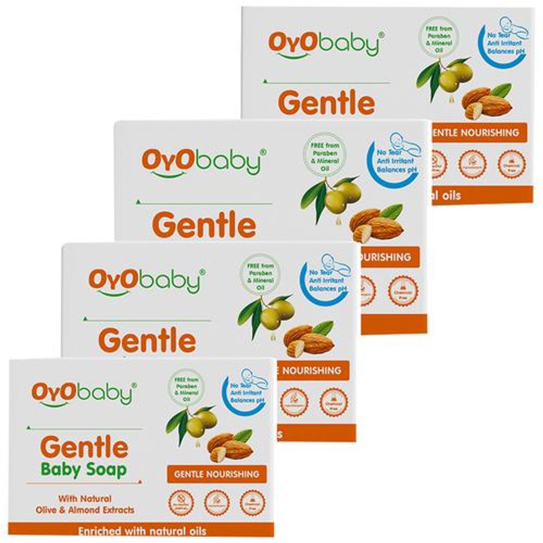 Gentle Baby Soap - No Tears, Nourishing, pH Balanced, For Sensitive Skin