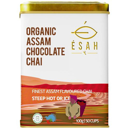 Organic Assam Chocolate Chai - 100% Natural, Refreshing, Aromatic