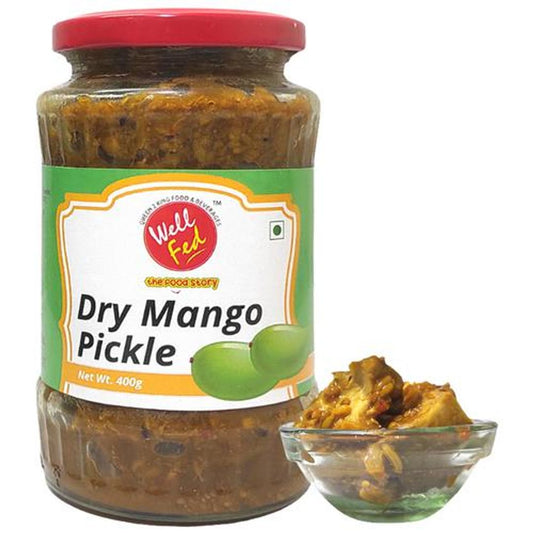 Dry Mango Pickle - Made From Pure Kachi Ghani Oil