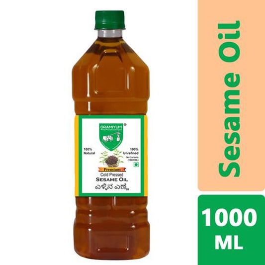 Chekku/Cold Pressed Sesame Oil - 100% Natural & Unrefined, Premium