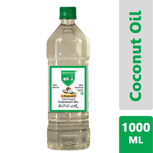 Chekku/Cold Pressed Coconut Oil - 100% Natural & Unrefined, Premium