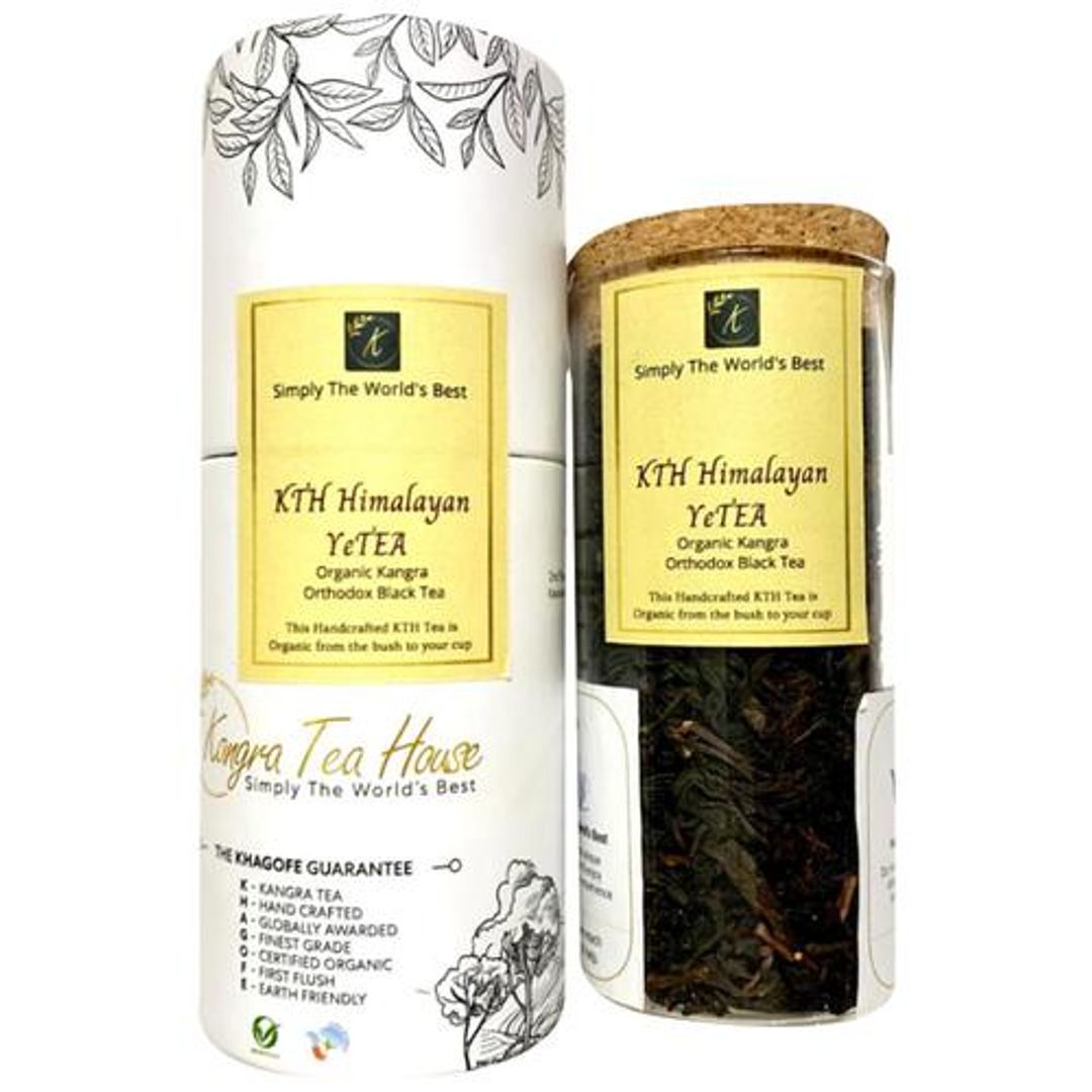 Himalayan Ye Tea - Organic Kangra Orthodox Black Tea, Mental Alertness