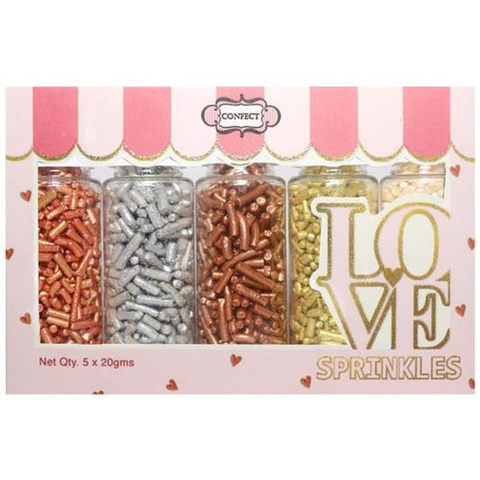 Vermicelli Sprinkles - Love Sprinkles, 100% Vegan & Gluten Free