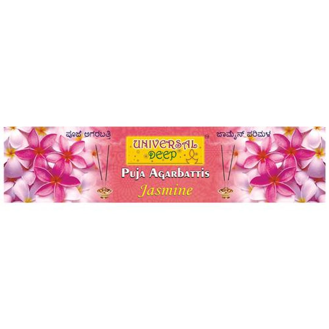 Puja Agarbattis Incense Sticks - Jasmine