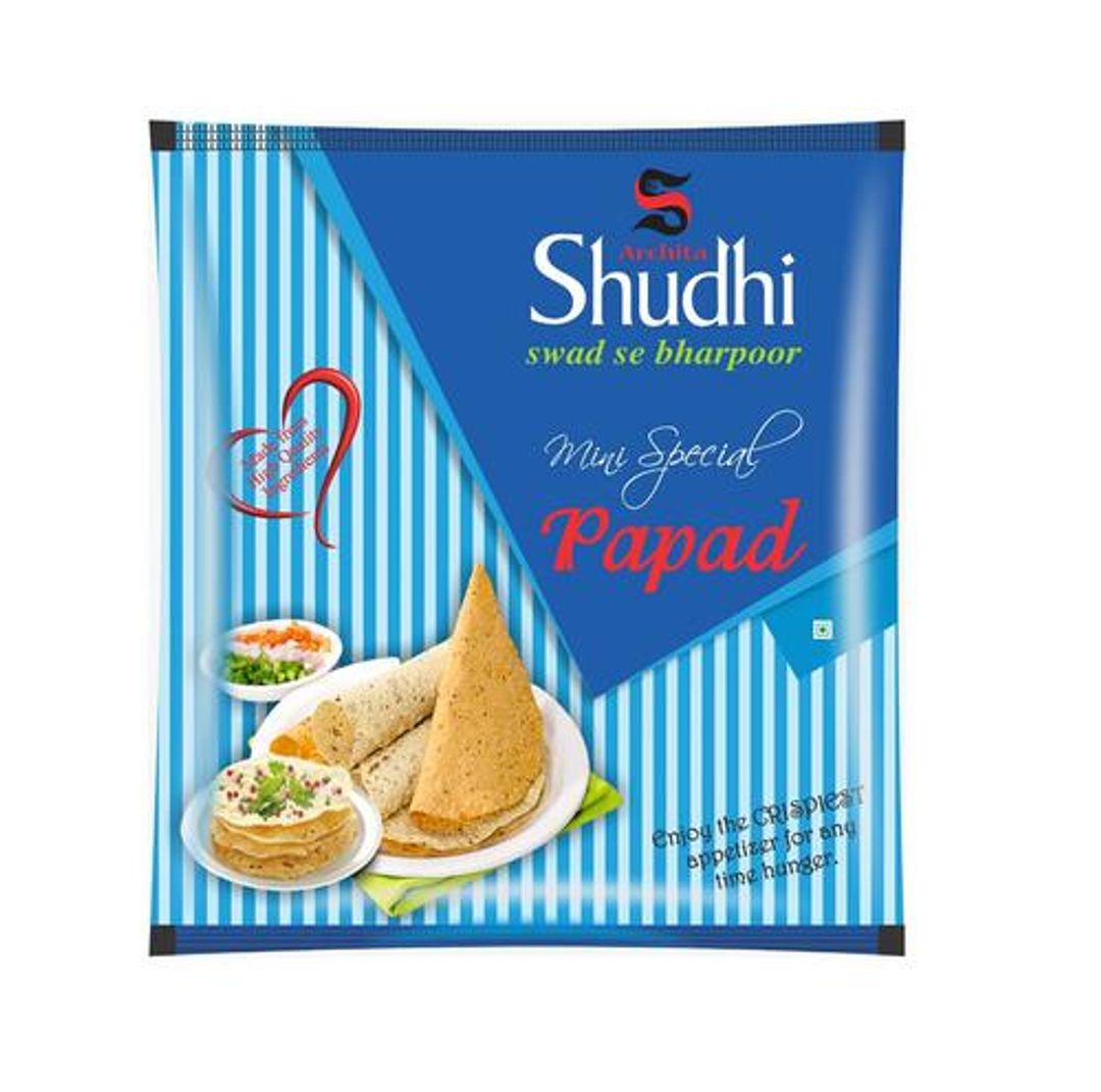 Mini Special Papad - Urad Masala, Crispiest Appetiser, High Quality