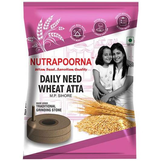 Daily Need Wheat Atta - Premium, Fresh, Helps In Digestion, No Preservatives