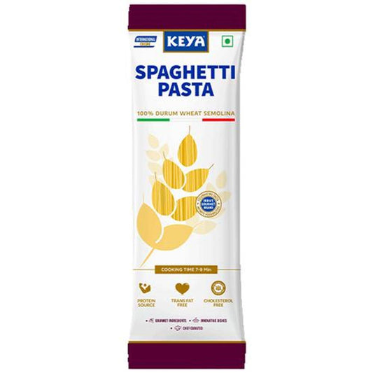 Spaghetti Pasta - 100% Durum Wheat Semolina, Rich In Protein, Cholesterol Free