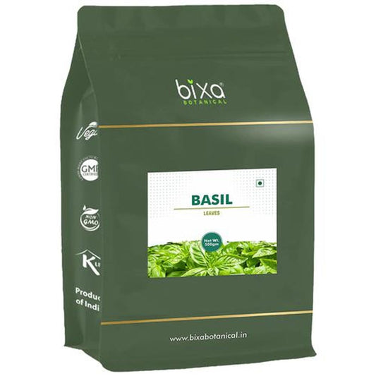 Basil Tulsi Dried Leaves - From Egypt For Pizza, Pasta, Italian Salads, Sauces & Other Cooking