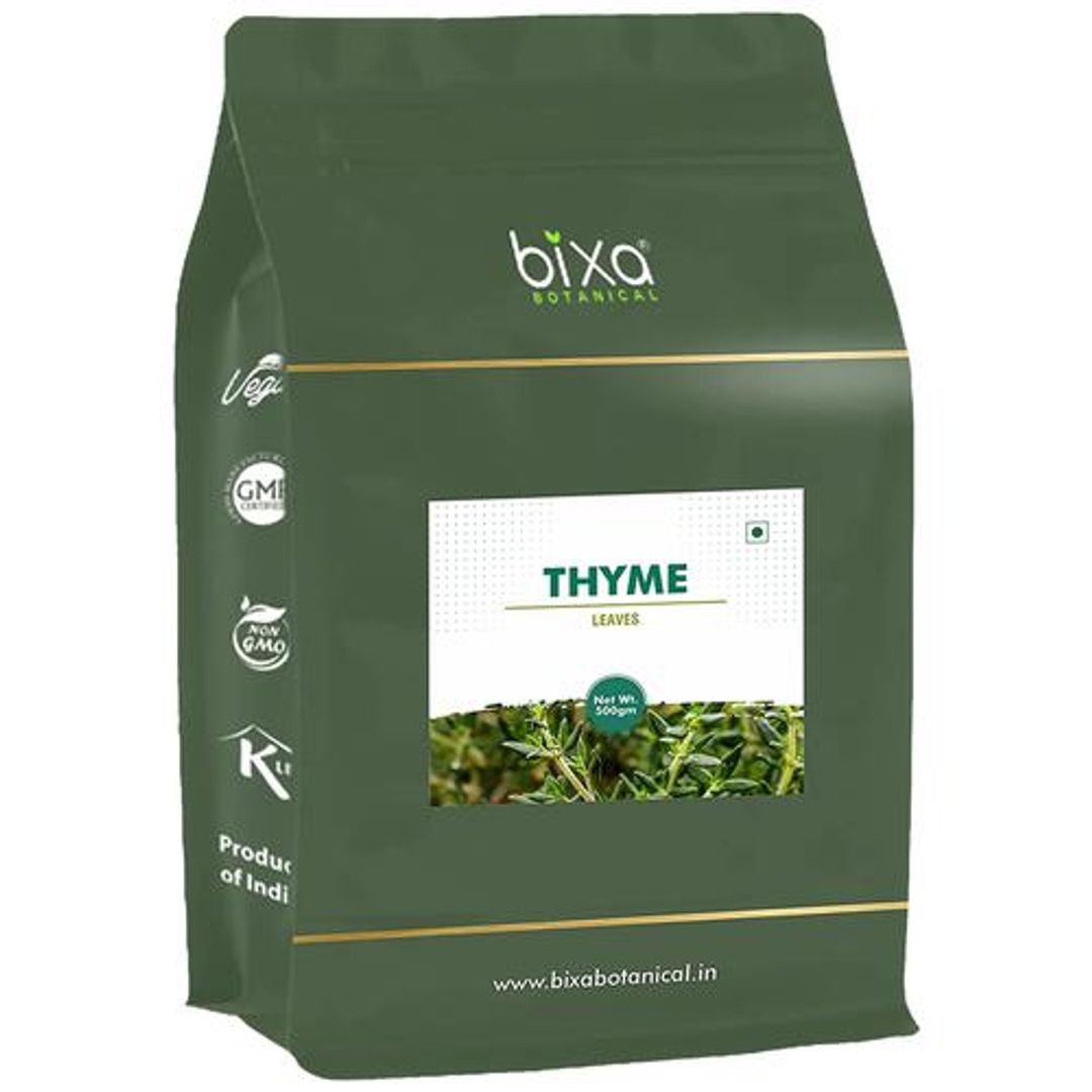 Thyme Leaves - Dry, Top Grade From Egypt, For Seasoning, Italian, Sauces, Salad, Sandwiches & Pizza