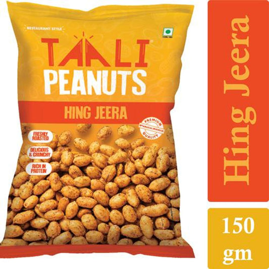 Roasted Peanuts - Hing Jeera, Rich In Protein, Delicious Crunchy