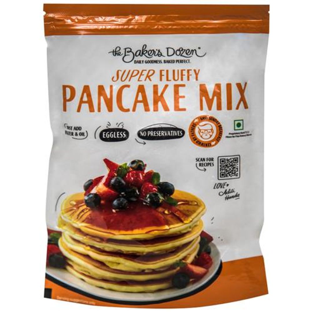 Super Fluffy Pancake Mix - Eggless, No Preservatives