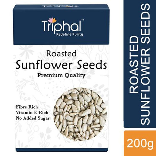 Roasted Sunflower Seeds - Premium Quality, Rich In Fibre, No Added Sugar