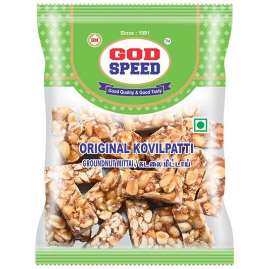 Original Kovilpatti Groundnut Mittai - Sweet, Crunchy, No Preservatives