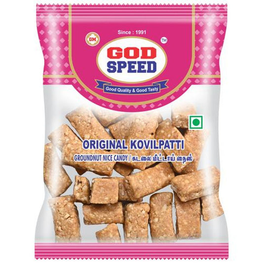 Original Kovilpatti Groundnut Nice Candy - Sweet, Crunchy, No Preservatives