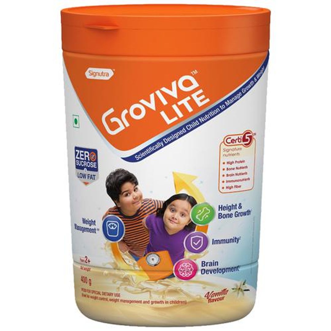 Lite Scientifically Designed Child Nutrition to Manage Growth & Weight-Vanilla