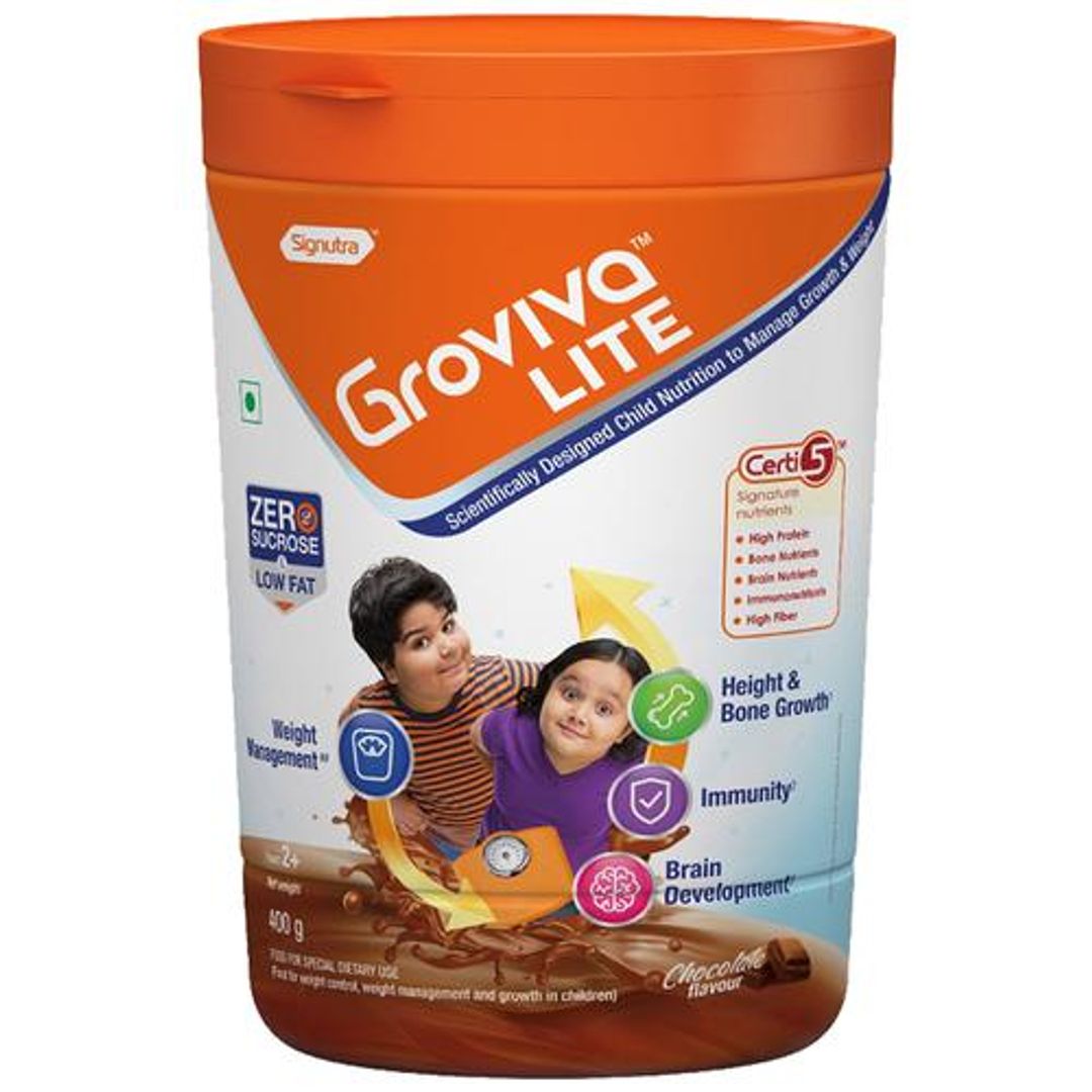 Lite Scientifically Designed Child Nutrition to Manage Growth & Weight-Chocolate