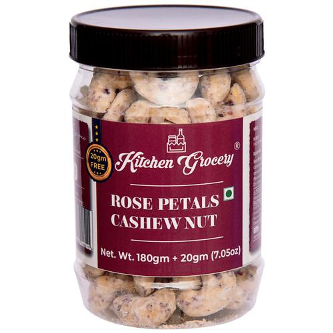 Rose Petal Cashew Nut - Rich In Protein, Crunchy