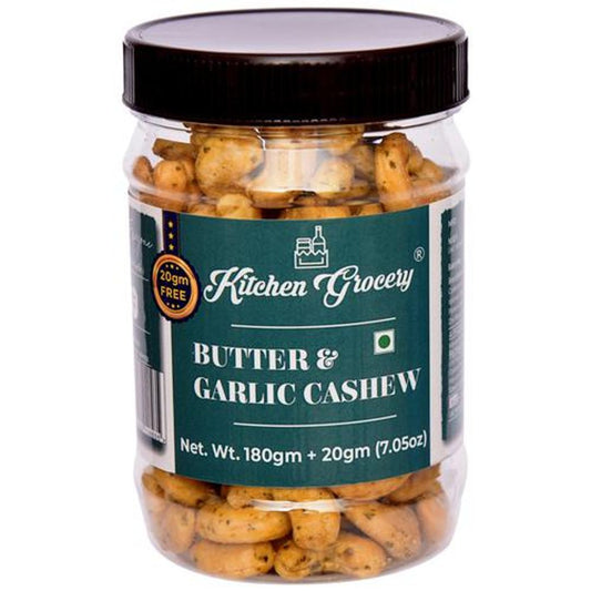 Butter & Garlic Cashew - Spicy Flavour, Rich In Protein