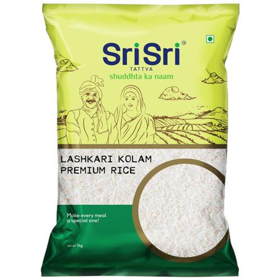 Lashkari Kollam Premium Rice - Light Weight, Easy To Digest, Soft Texture