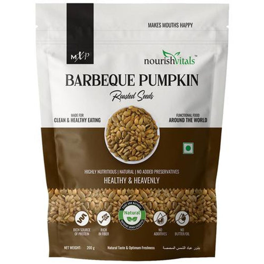 Barbeque Pumpkin Roasted Seeds - Highly Nutritious, No Added Preservatives, Healthy & Heavenly