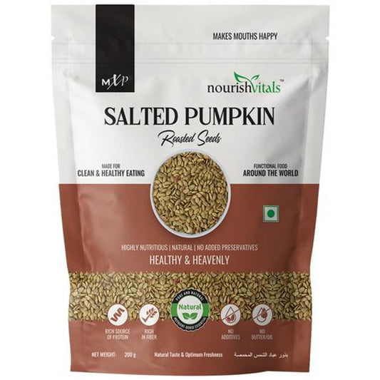 Salted Pumpkin Roasted Seeds - Highly Nutritious, No Added Preservatives, Healthy & Heavenly