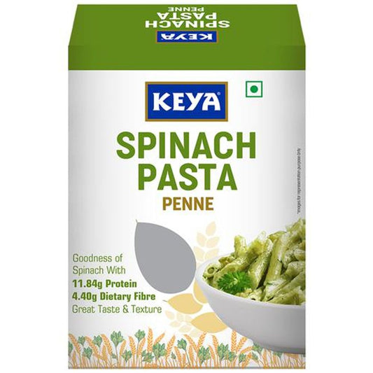 Spinach Penne Pasta - Healthy, Rich In Protein & Dietary Fibre