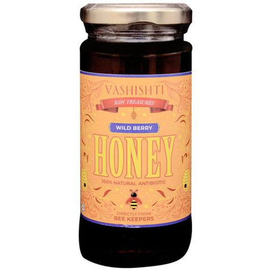 Wild Berry Honey - 100% Natural Antibiotic, Rich In Vitamins & Antioxidants