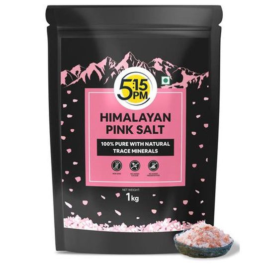 Himalayan Pink Rock Salt - 100% Pure, Natural Trace Minerals, For Health Cooking & Weight loss