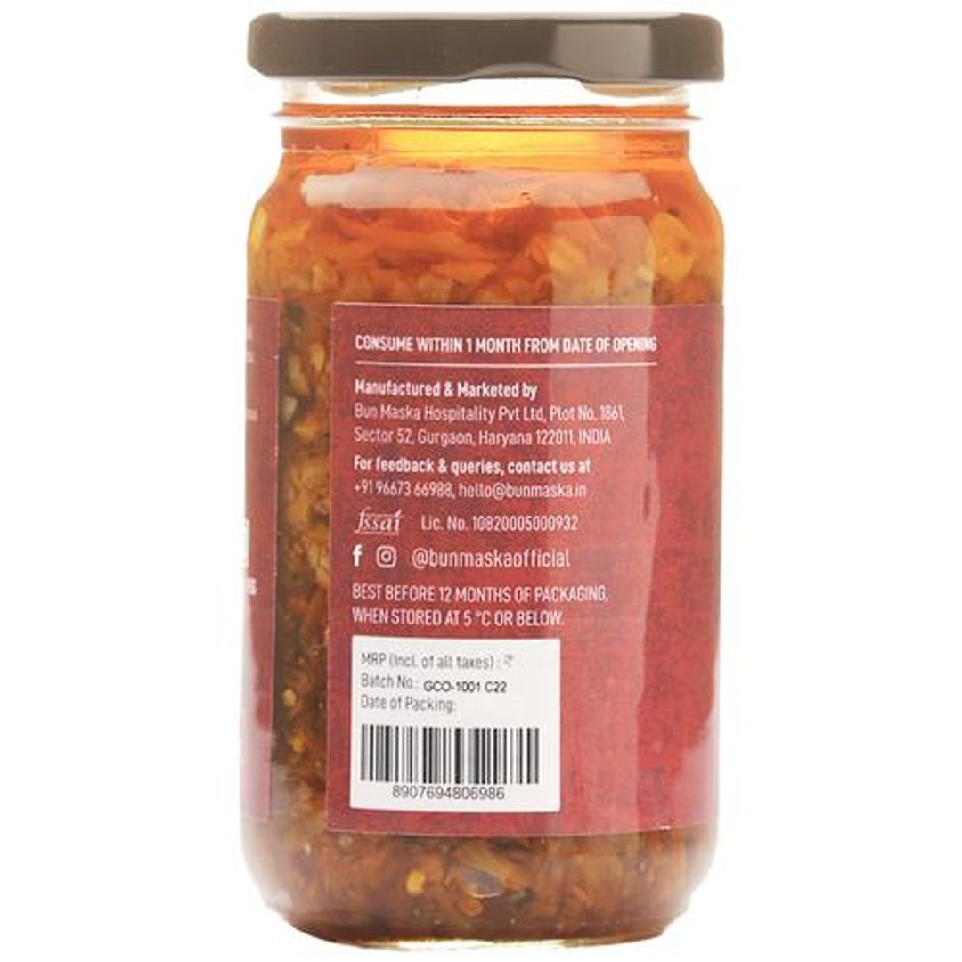 Garlic & Chilli Oil - Spread, Tangy, Savoury, Thick & Chunky