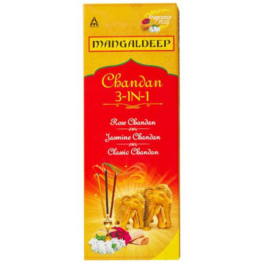 Rose Chandan Agarbatti - Pooja Essential, Exotic Aroma