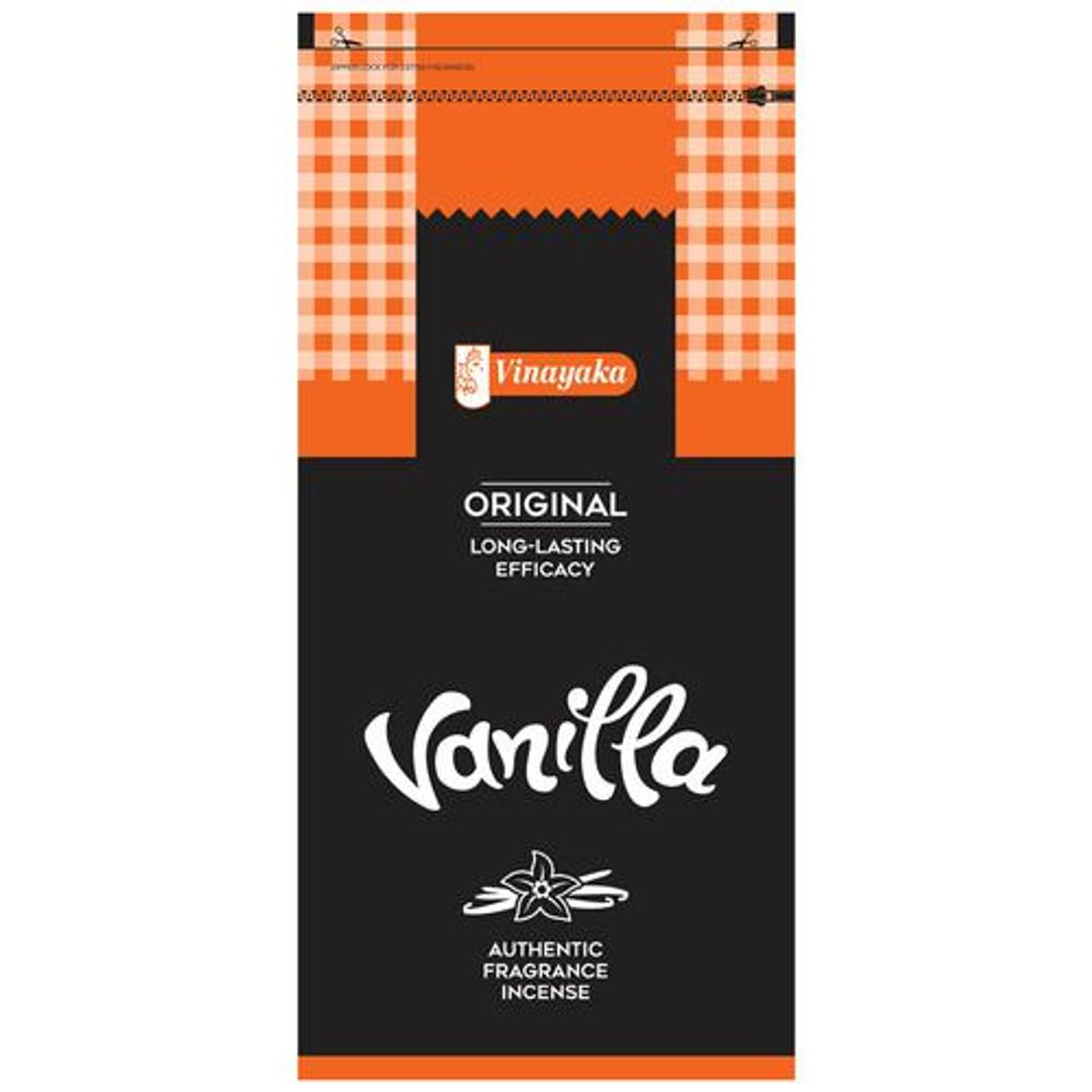 Vanilla Incense Sticks Agarbatti - Original Long-Lasting Efficacy, Authentic Fragrance